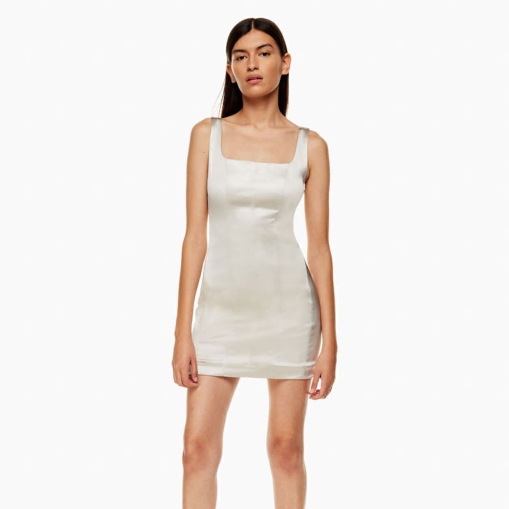 Aritzia Babaton Satin Birch Dress